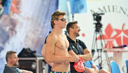 Natation : Maxime Grousset commence les France en or