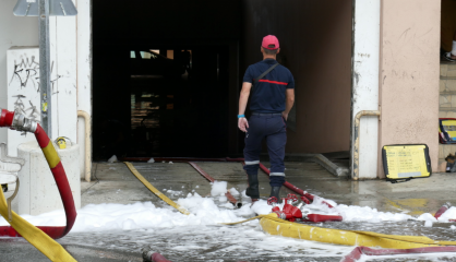 Incendie terminé, la rue de Sébastopol débloquée