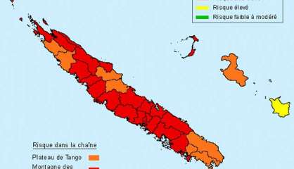 Le pays toujours en risque extrême d'incendie 