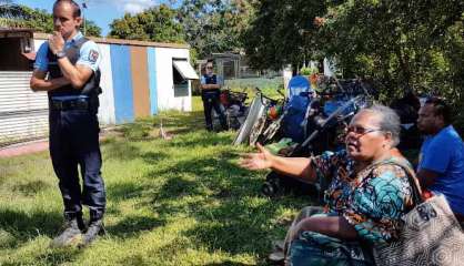 Cinq cabanes détruites au squat Kavatawa, à Dumbéa