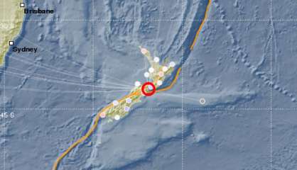 Un séisme de magnitude 5,1 ressenti à Wellington