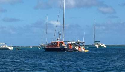 Evacuation médicale au large de l'îlot Larégnère