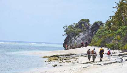 Des boulettes d'hydrocarbure sur les plages de Tiga