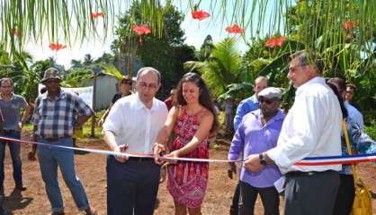 La pépinière de reboisement de l'île Ouen inaugurée, ce matin