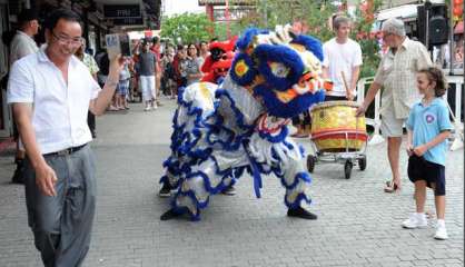 Le quartier chinois en fête jusqu’à 19 heures ce soir