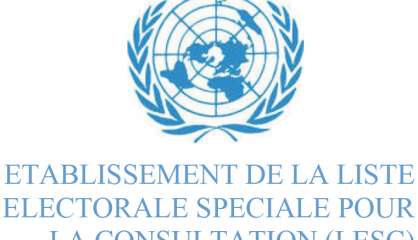 Liste référendaire de la Nouvelle-Calédonie : l'ONU livre son rapport