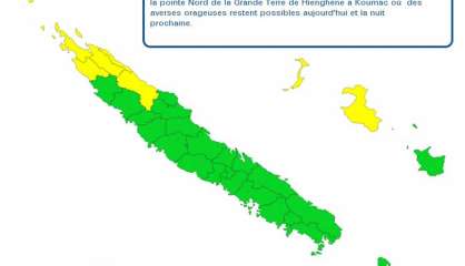 Météo : la dépression ne devrait pas impacter la Calédonie