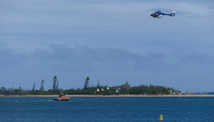 Accident de bateau à l'anse Vata : arrêt des recherches