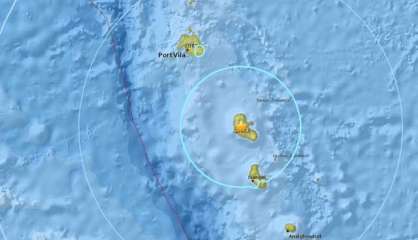 Un séisme de magnitude 6,4 a frappé le Vanuatu