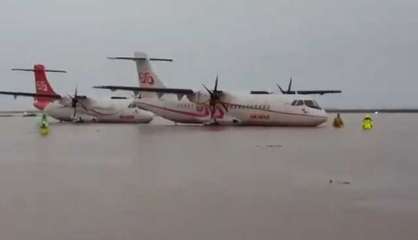 Inondations à Tahiti, l'aéroport et les établissements scolaires fermés