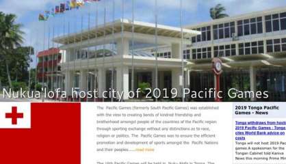 Le parlement de Tonga contre l'accueil des Jeux du Pacifique