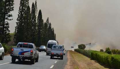 Incendie à Tontouta : la RT1 rouverte à la circulation