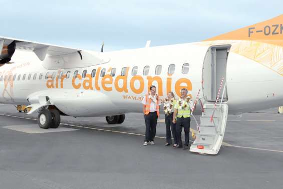 Le troisième ATR d’Air Calédonie est arrivé à Nouméa