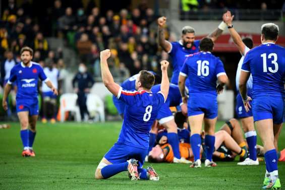 XV de France: les Bleus sur leur 31 en Australie