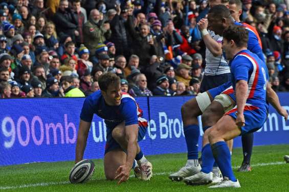 Tournoi des six nations: les Bleus douchent l'Ecosse