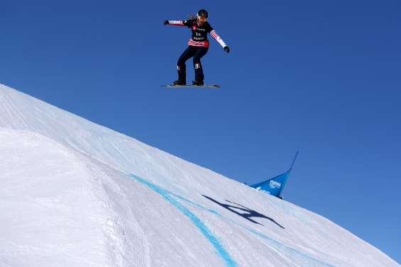 JO-2022: Jour de toboggan et de piquets