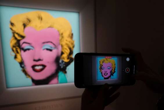 Record en vue pour un portrait de Marilyn par Warhol mis aux enchères à New York