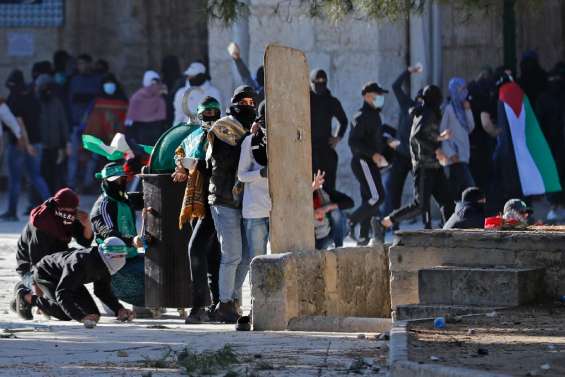 Plus d'une centaine de blessés lors de heurts sur l'Esplanade des Mosquées à Jérusalem