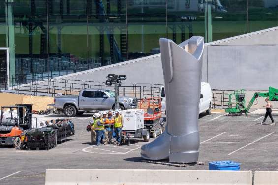 Inauguration de la nouvelle méga-usine Tesla au Texas, Etat d'adoption d'Elon Musk