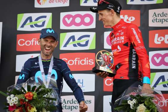 Flèche Wallonne: le vétéran Valverde effleure la victoire arrachée par Teuns