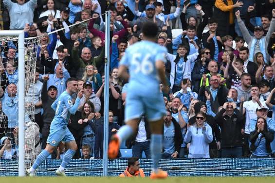 Foot: Manchester City sur la route du titre et de Haaland