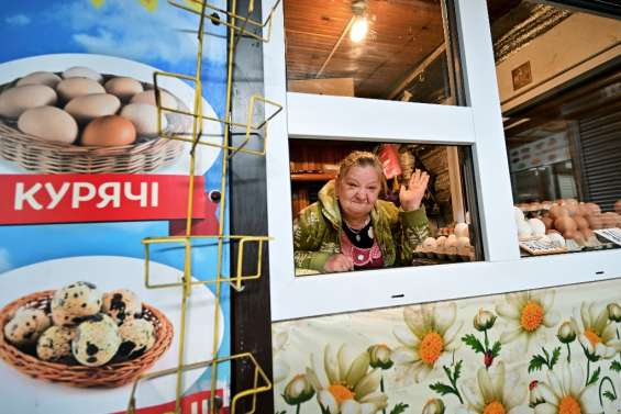 Au marché de Boutcha, vivre 