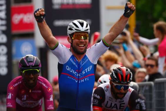 Tour d'Italie: le vétéran Mark Cavendish s'offre un 