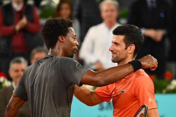 Tennis: à Madrid, Djokovic domine Monfils pour la 18e fois