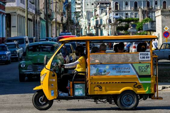 A Cuba, face au manque de carburant, le boom des véhicules électriques