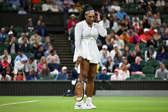 Wimbledon: Serena Williams battue pour son retour en simple sur le circuit