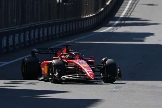 F1: abandon de Charles Leclerc au GP d'Azerbaïdjan