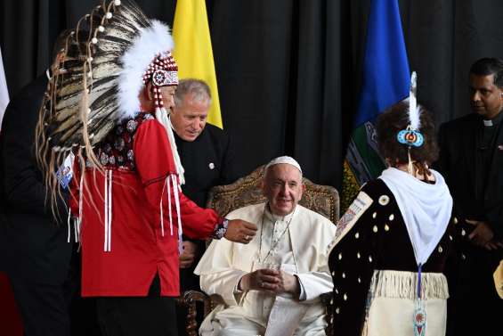 Au Canada, le pape en mission réconciliation auprès des autochtones