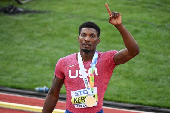 Athlétisme: Fred Kerley, un rêve américain,  d'une enfance difficile au sommet du sprint