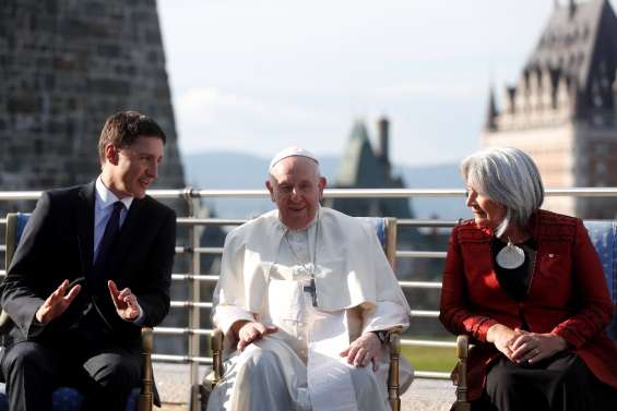 A Québec, le pape dénonce les 