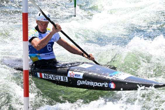 Canoë kayak: Neveu se contente du bronze mondial en slalom à deux ans des Jeux de Paris