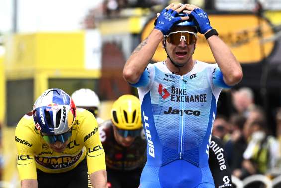 Tour de France: Groenewegen s'adjuge la 3e étape, van Aert toujours en jaune