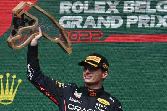 F1: nouvelle démonstration de Verstappen en Belgique