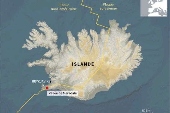 Islande: éruption dans une fissure volcanique près de Reykjavik