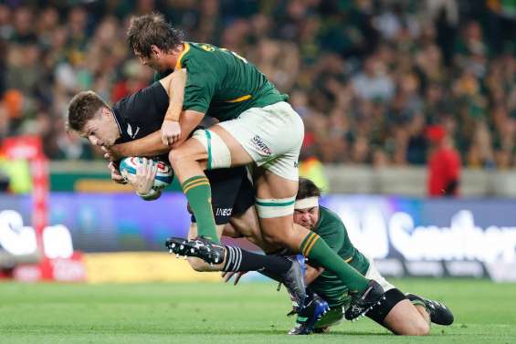 Rugby Championship: les Springboks dominent les All Blacks, battus pour la 3e fois de suite