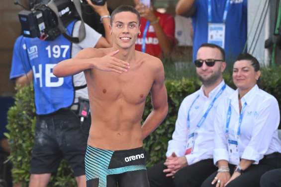 Euro de natation: Popovici se retire de la finale du 400 m nage libre