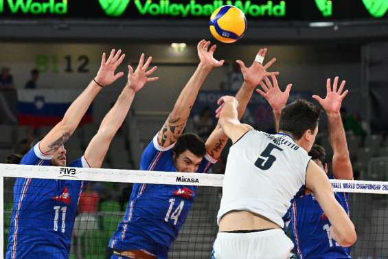 Mondial de volley: les Bleus s'arrêtent en quarts