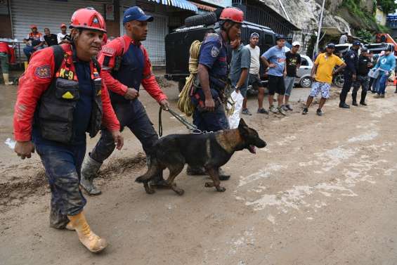 Glissement de terrain au Venezuela: les secours à la recherche des 52 disparus