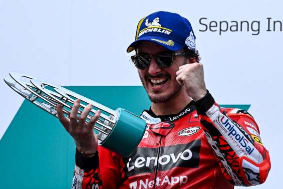 MotoGP: Bagnaia impérial en Malaisie et à deux points du titre devant Quartararo