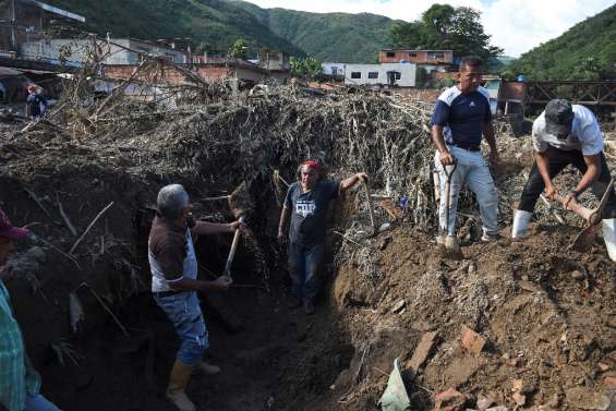 Glissement de terrain au Venezuela: une 