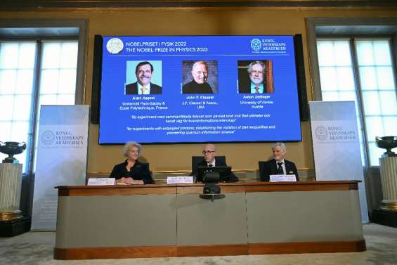 Le Nobel de physique à un trio franco-austro-américain 