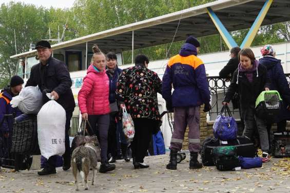 Ukraine: les civils à Kherson 