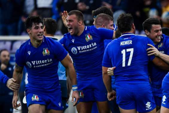 Rugby: l'Italie bat l'Australie pour la première fois de son histoire (28-27)