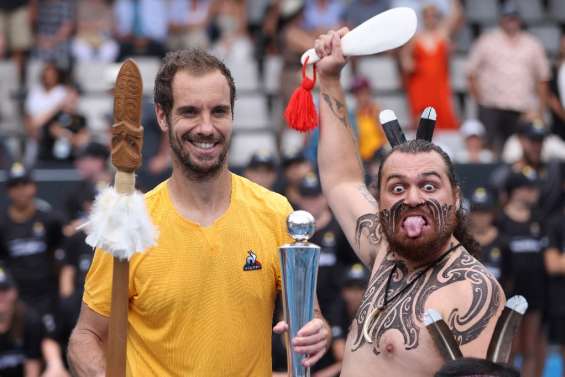 Tennis: Richard, toujours coeur de lion, gagne à Auckland