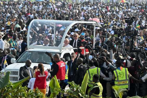 Le pape invite les jeunes Congolais à être 