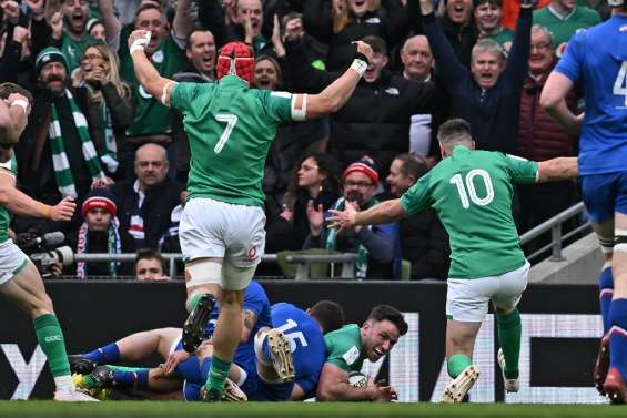 Six nations: le XV de France stoppé net en Irlande